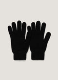 Gants en cachemire noirs