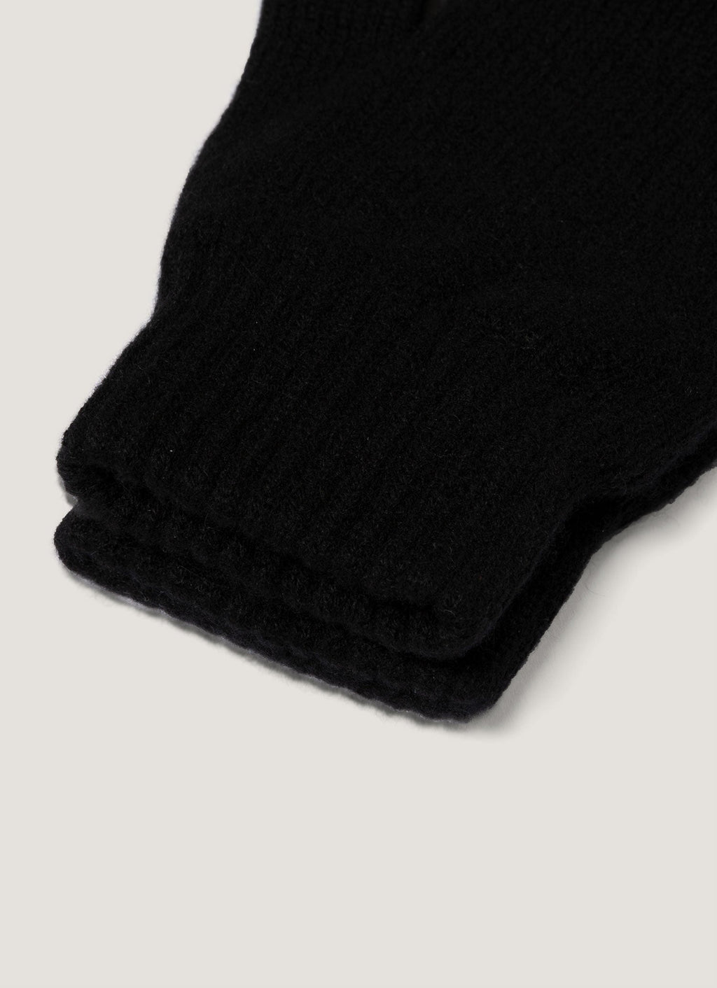 Gants en cachemire noirs