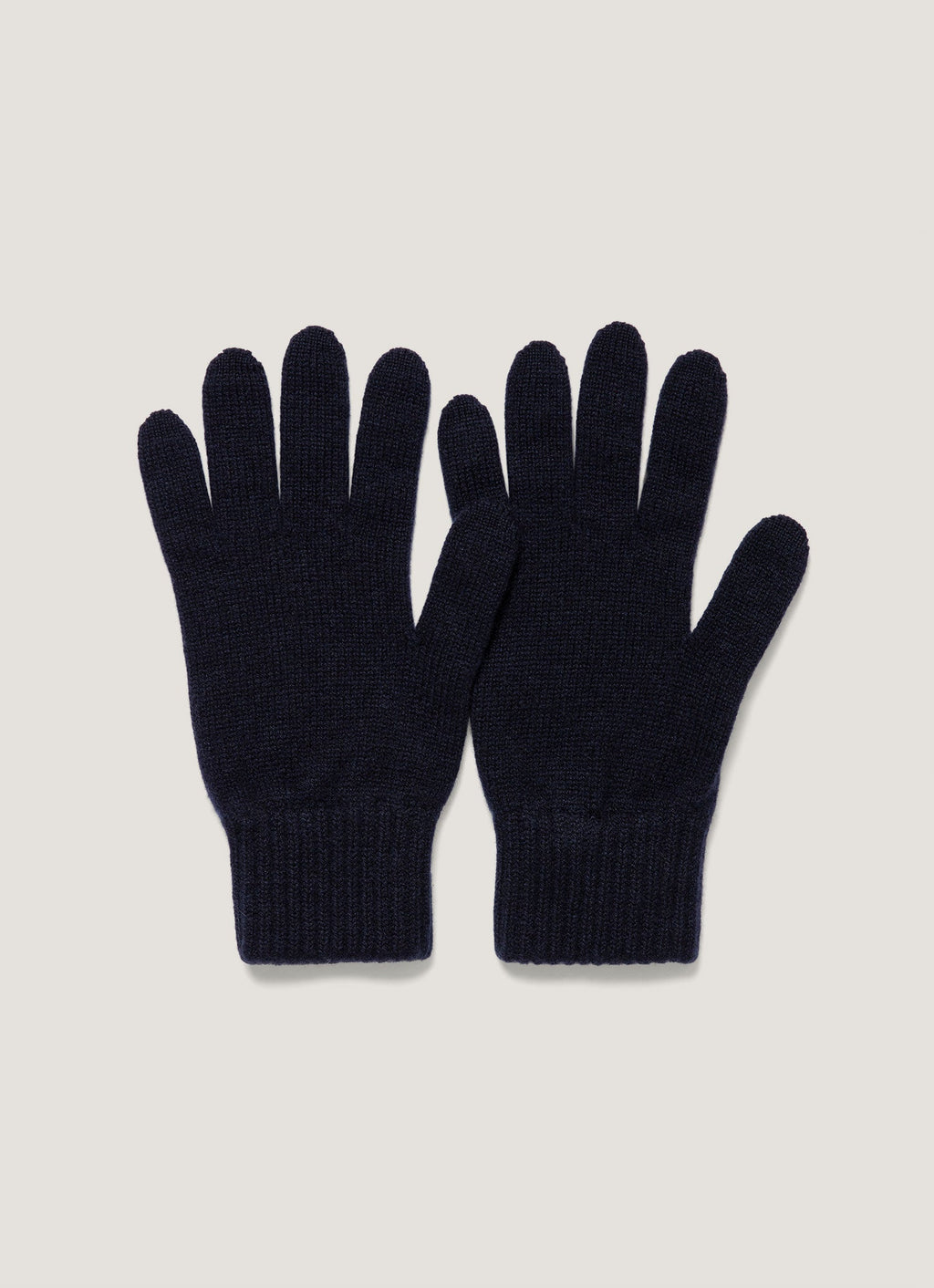 Gants en cachemire marine