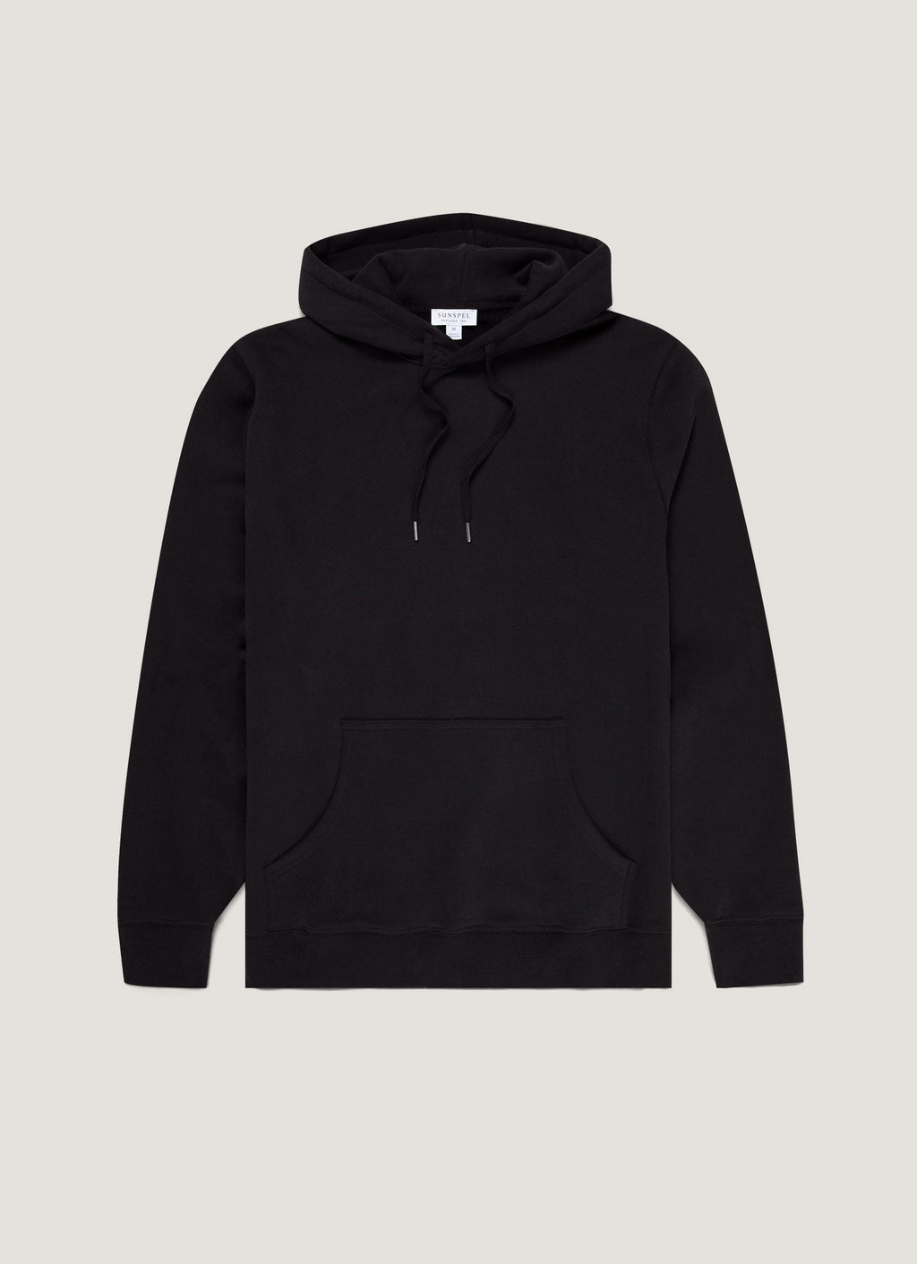 Sweat à capuche bouclette homme noir