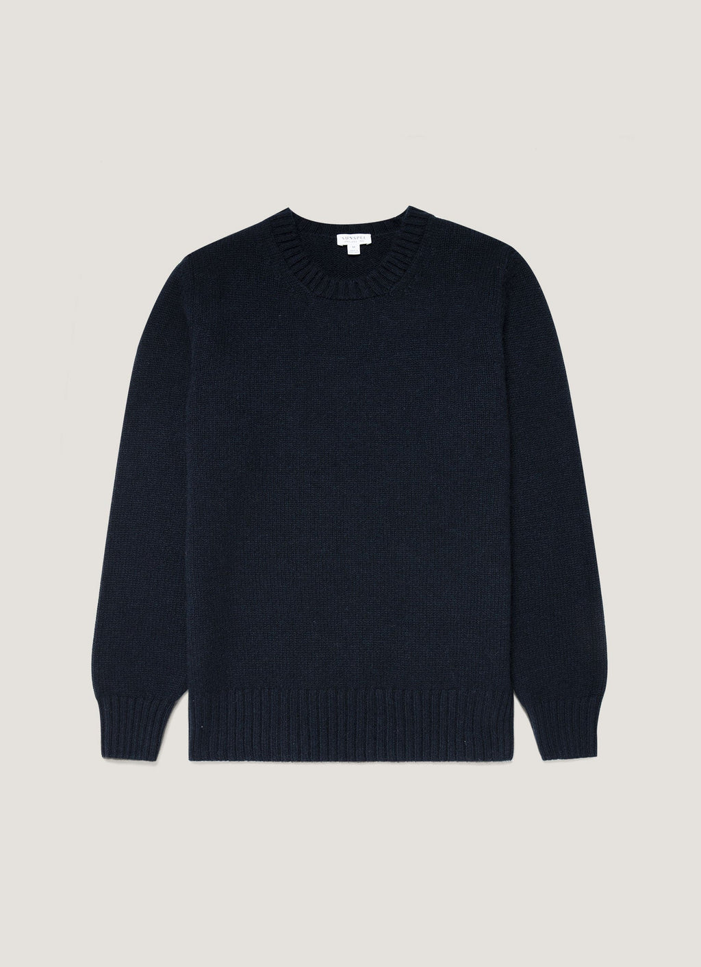 Pull en cachemire pour homme, coloris bleu marine