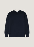 Pull en cachemire pour homme, coloris bleu marine