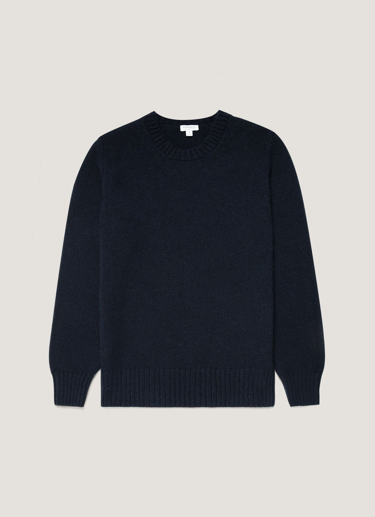 Pull en cachemire pour homme, coloris bleu marine