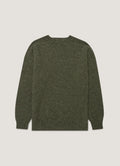 Men's Crew Neck Jumper in Sea Moss