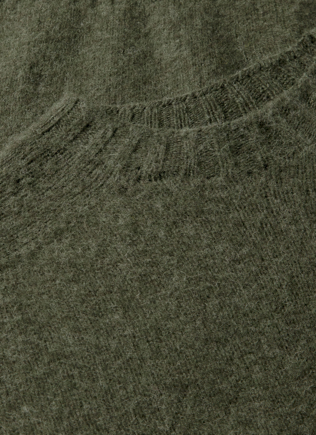 Men's Crew Neck Jumper in Sea Moss