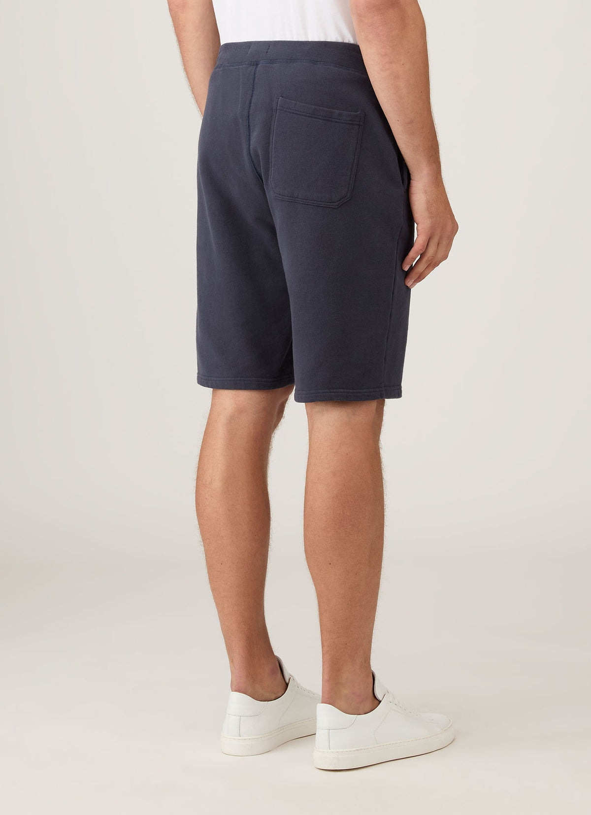 Short molletonné homme Marine
