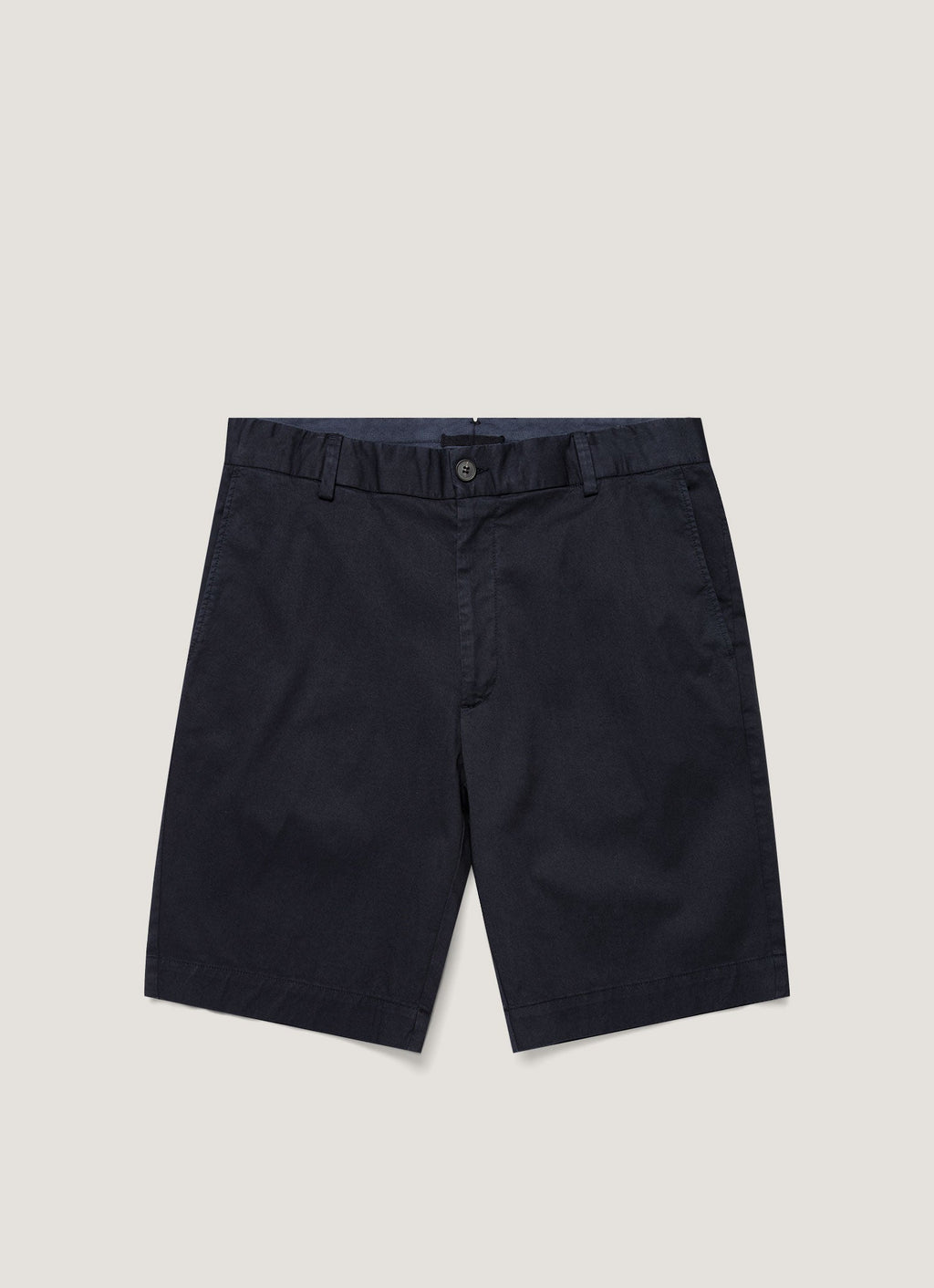 Shorts chino pour hommes bleu marine