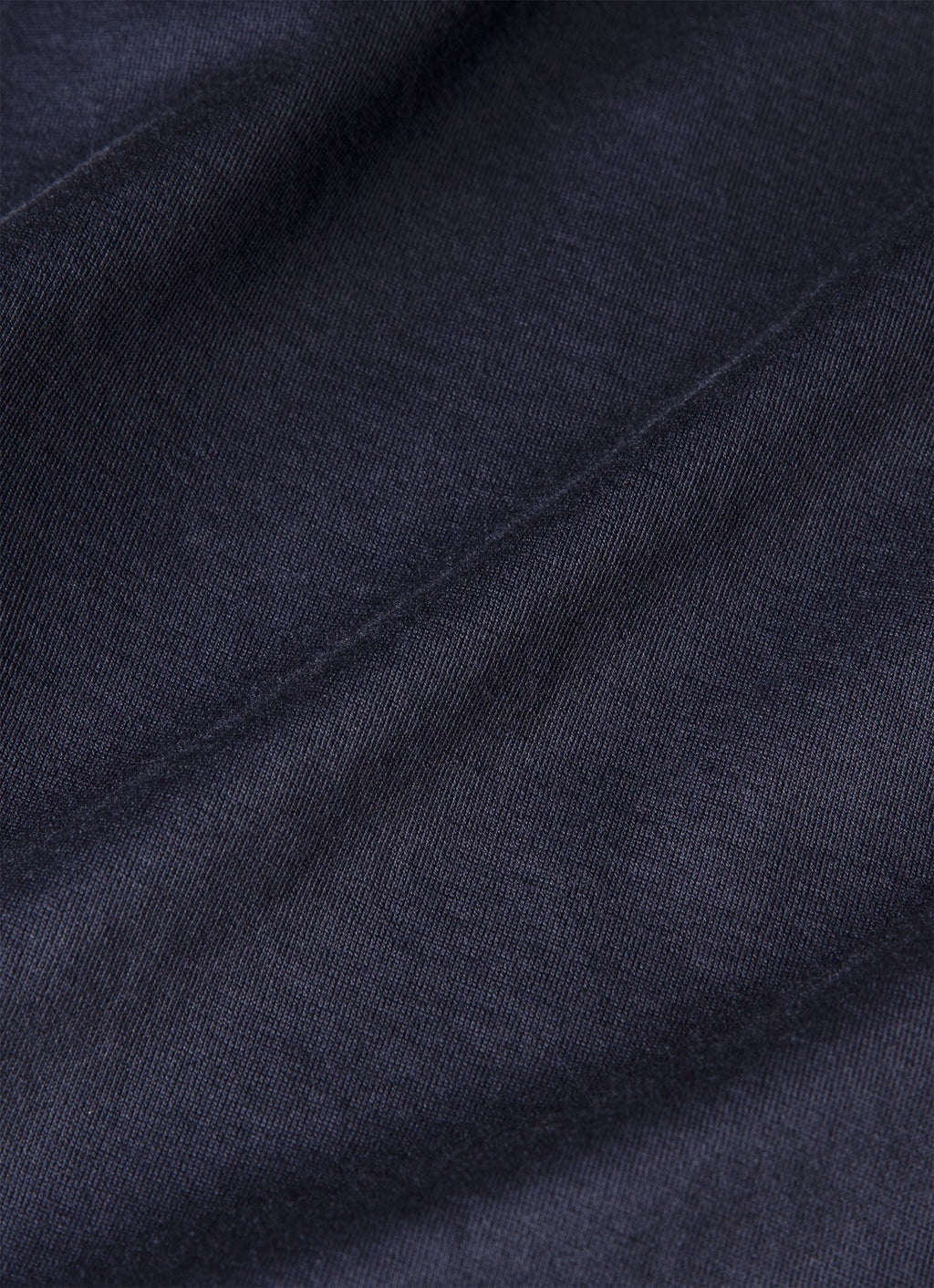 Chemise classique en jersey pour homme, couleur bleu marine