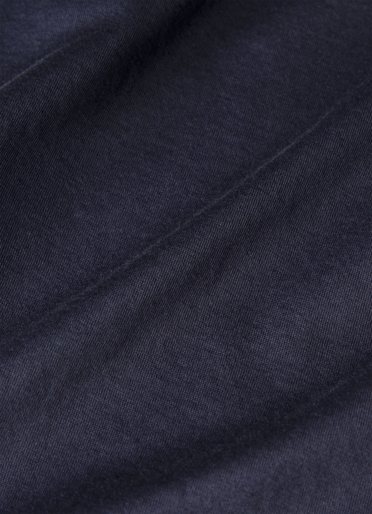 Chemise classique en jersey pour homme, couleur bleu marine