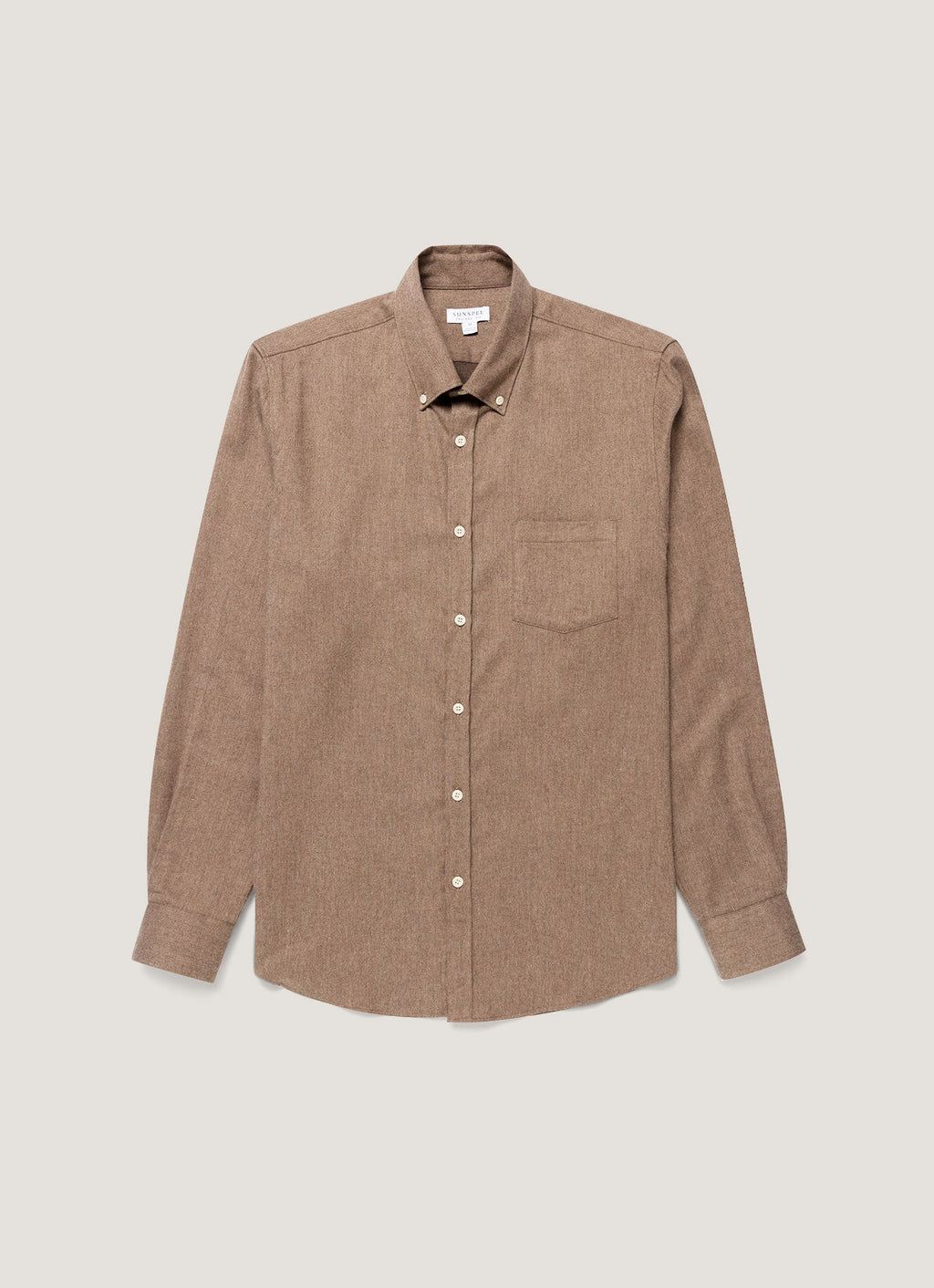 Chemise à carreaux boutonnée en cèdre pour homme