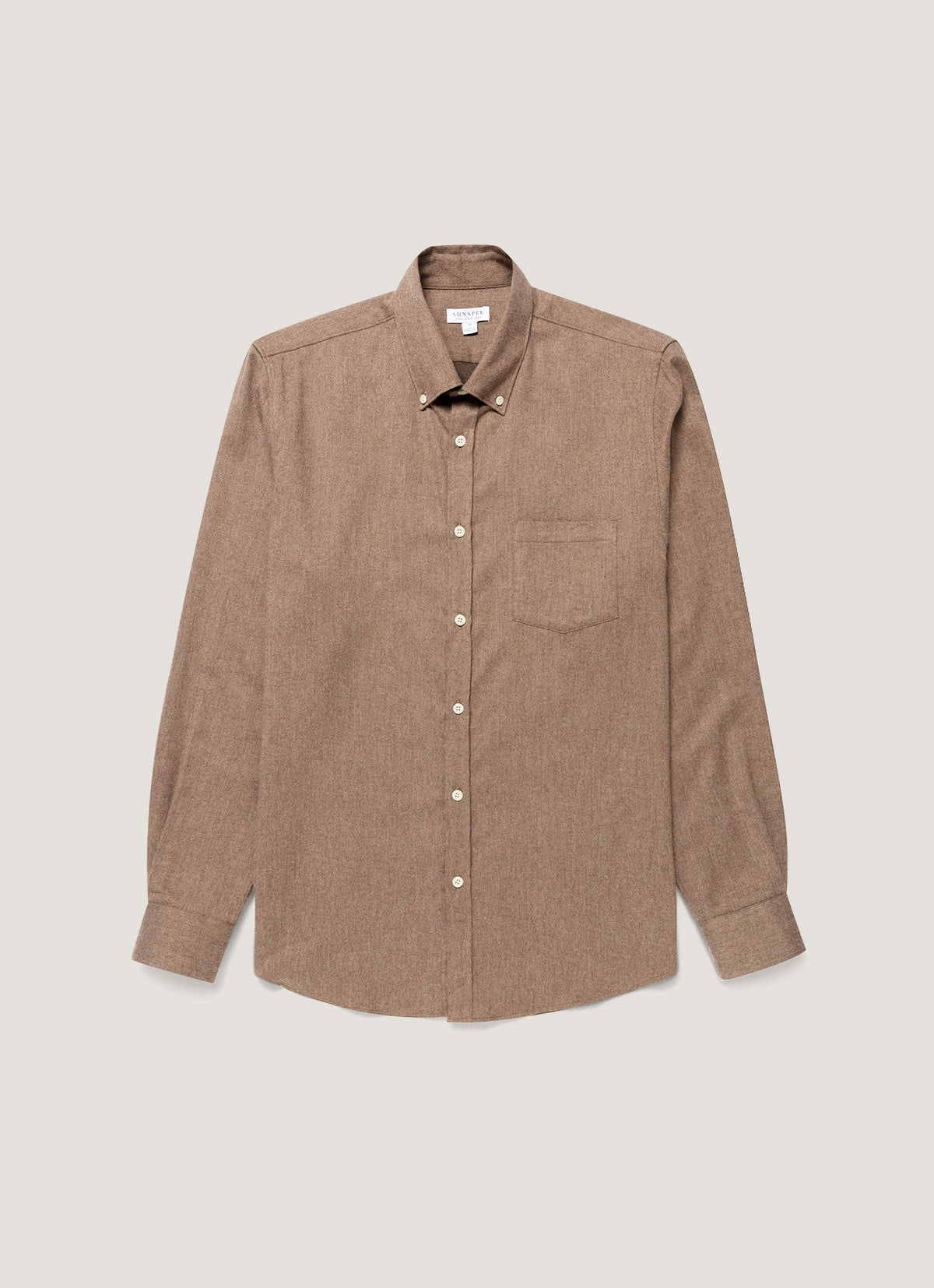 Chemise à carreaux boutonnée en cèdre pour homme