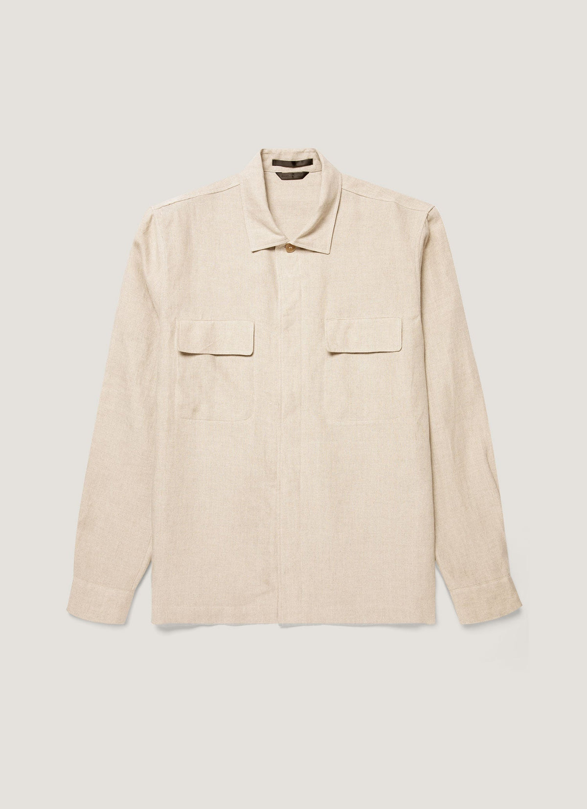 Surchemise en Lin Homme coloris Sable