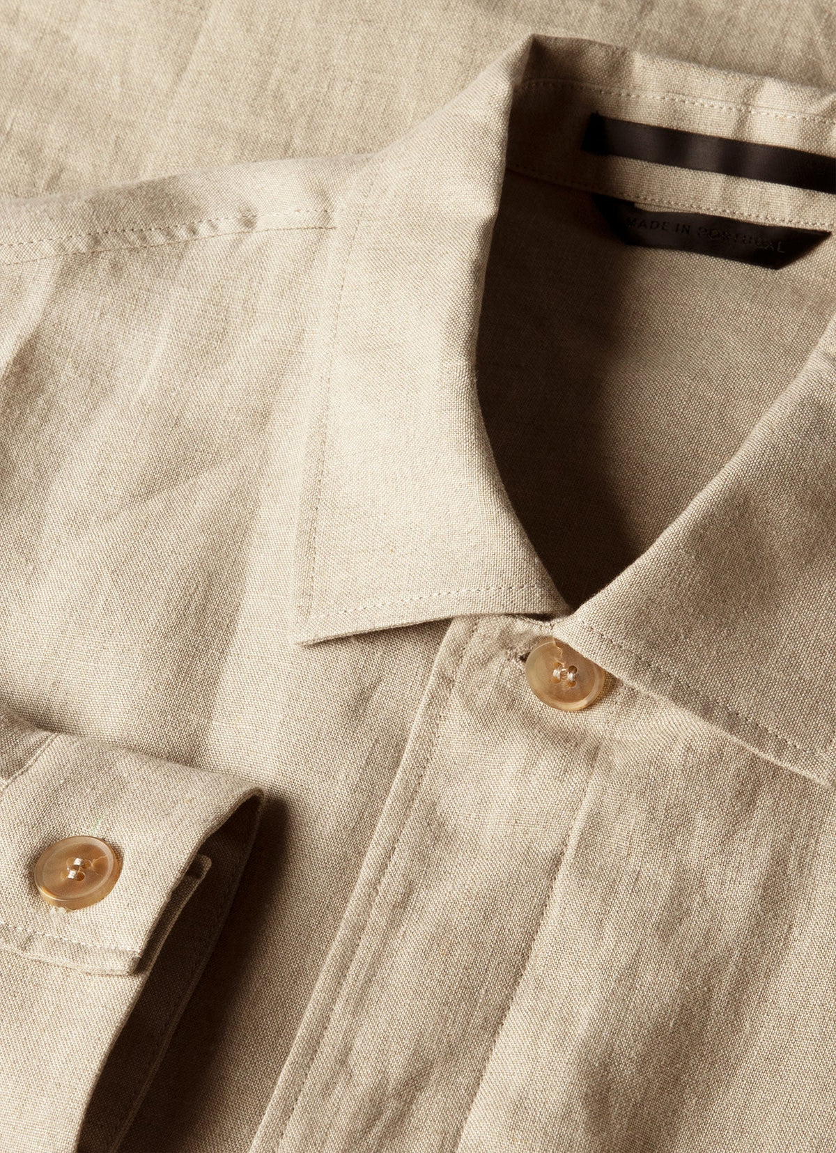 Surchemise en Lin Homme coloris Sable