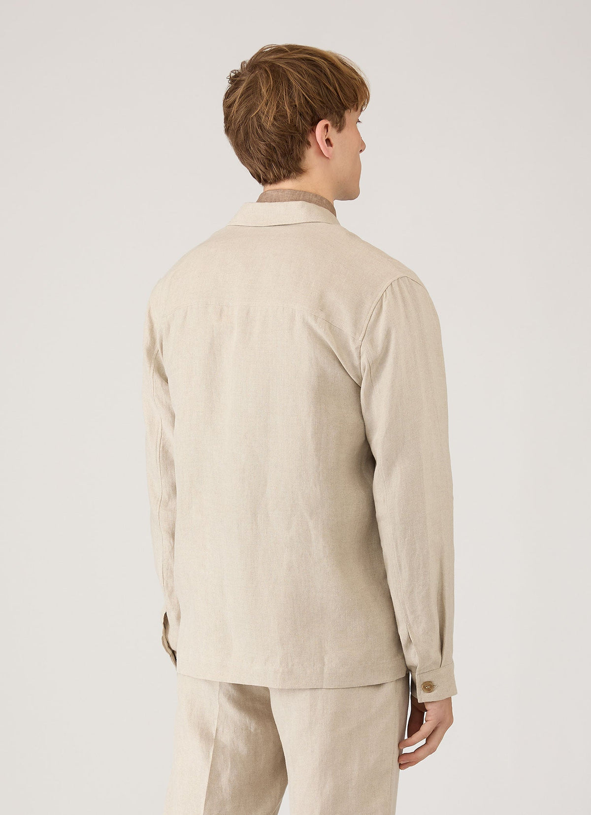 Surchemise en Lin Homme coloris Sable