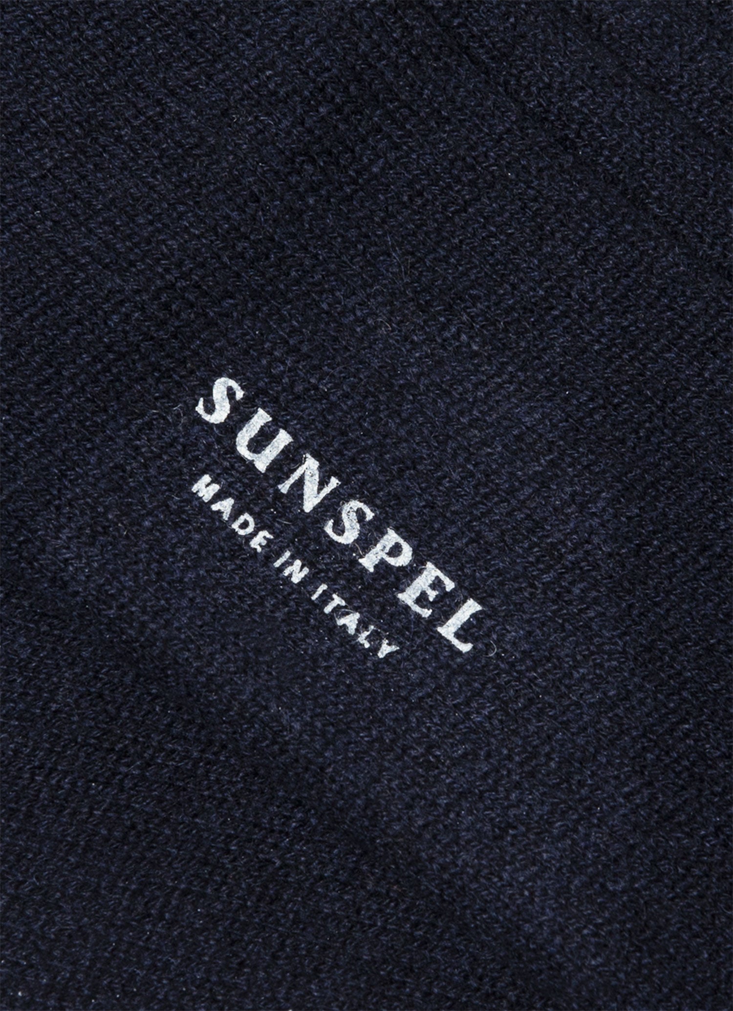 Chaussettes côtelées en cachemire pour homme, bleu marine