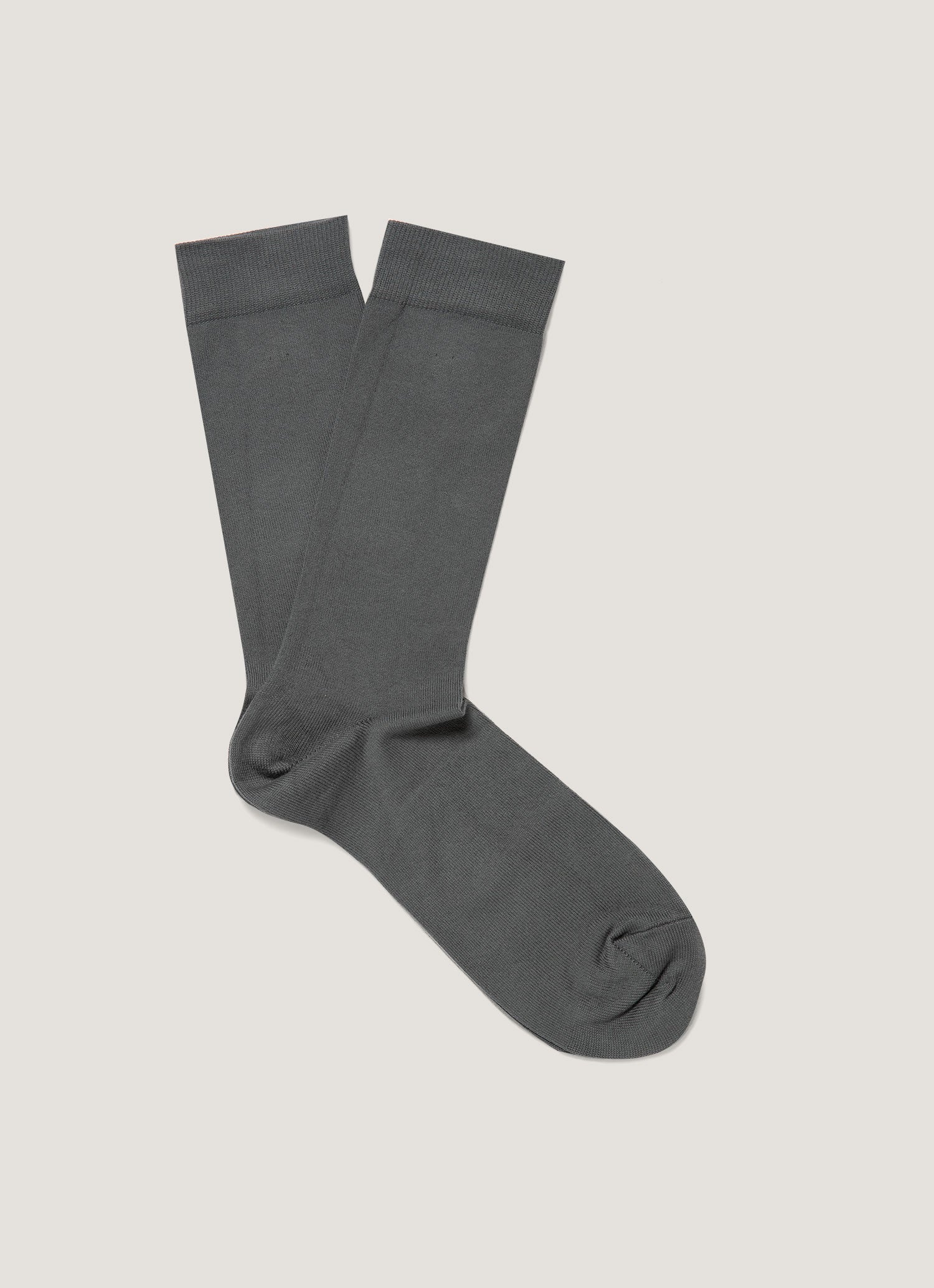 Chaussettes en coton pour homme vert forêt