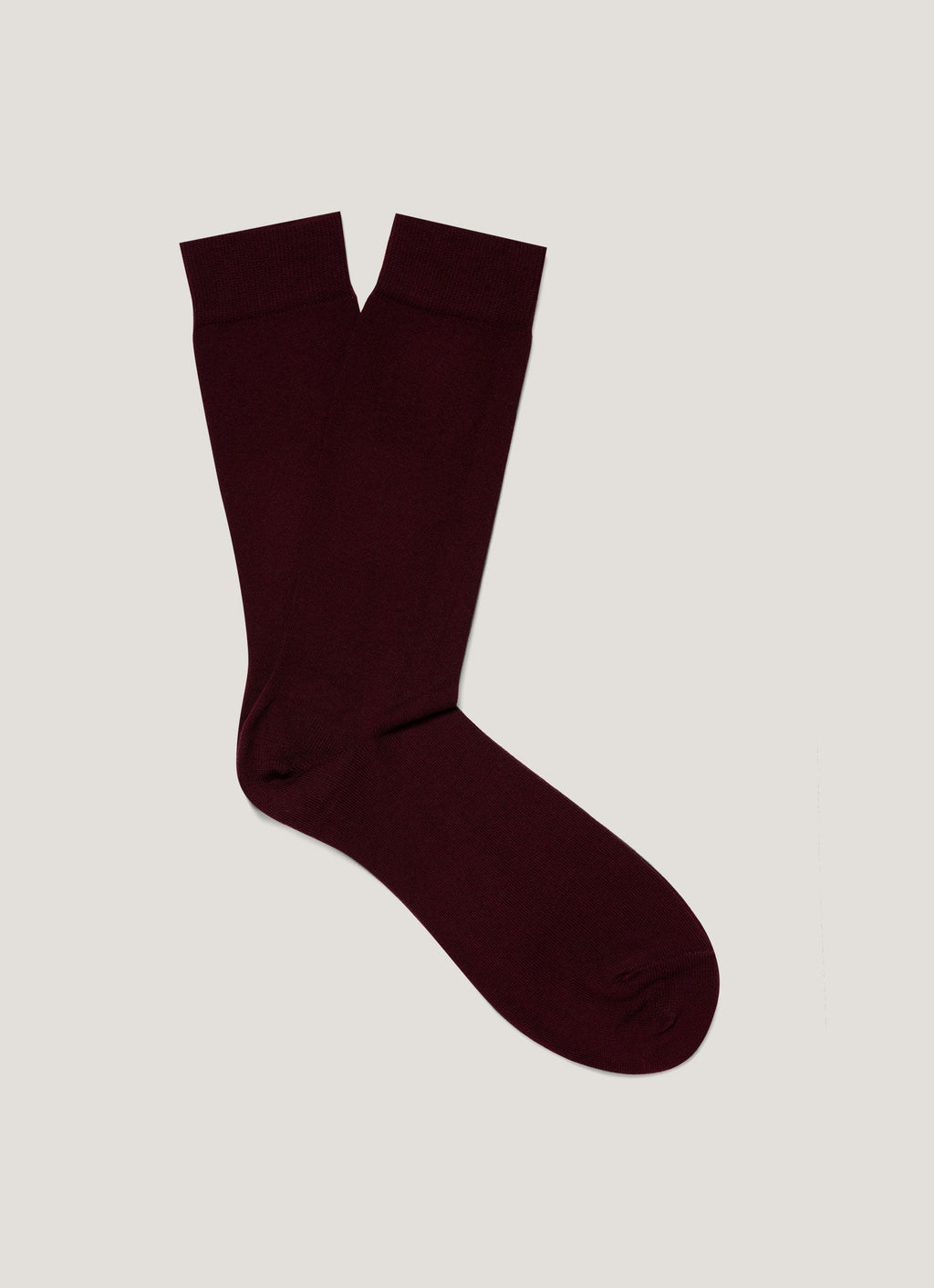 Chaussettes en coton marron pour homme