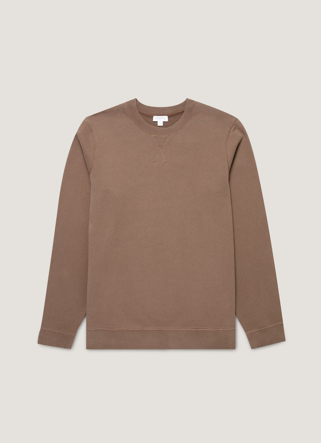 Sweat-shirt bouclette homme écorce