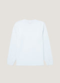 Sweat-shirt bouclette homme bleu pastel