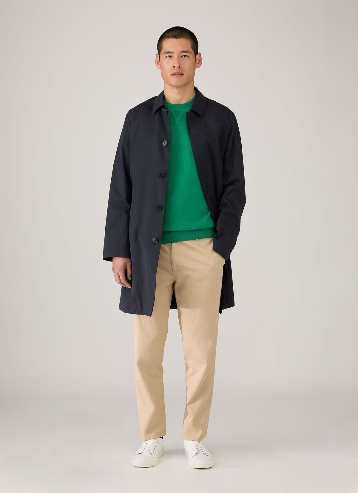 Sweat-shirt bouclette homme vert vif