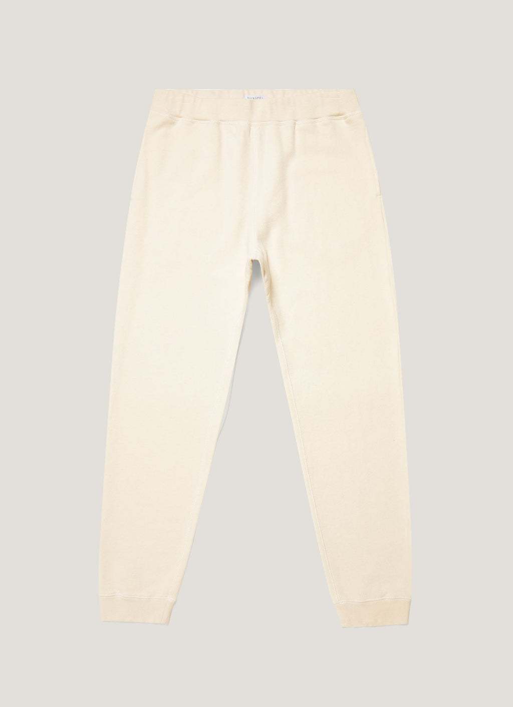 Pantalon de survêtement bouclette non teint pour homme en non teint