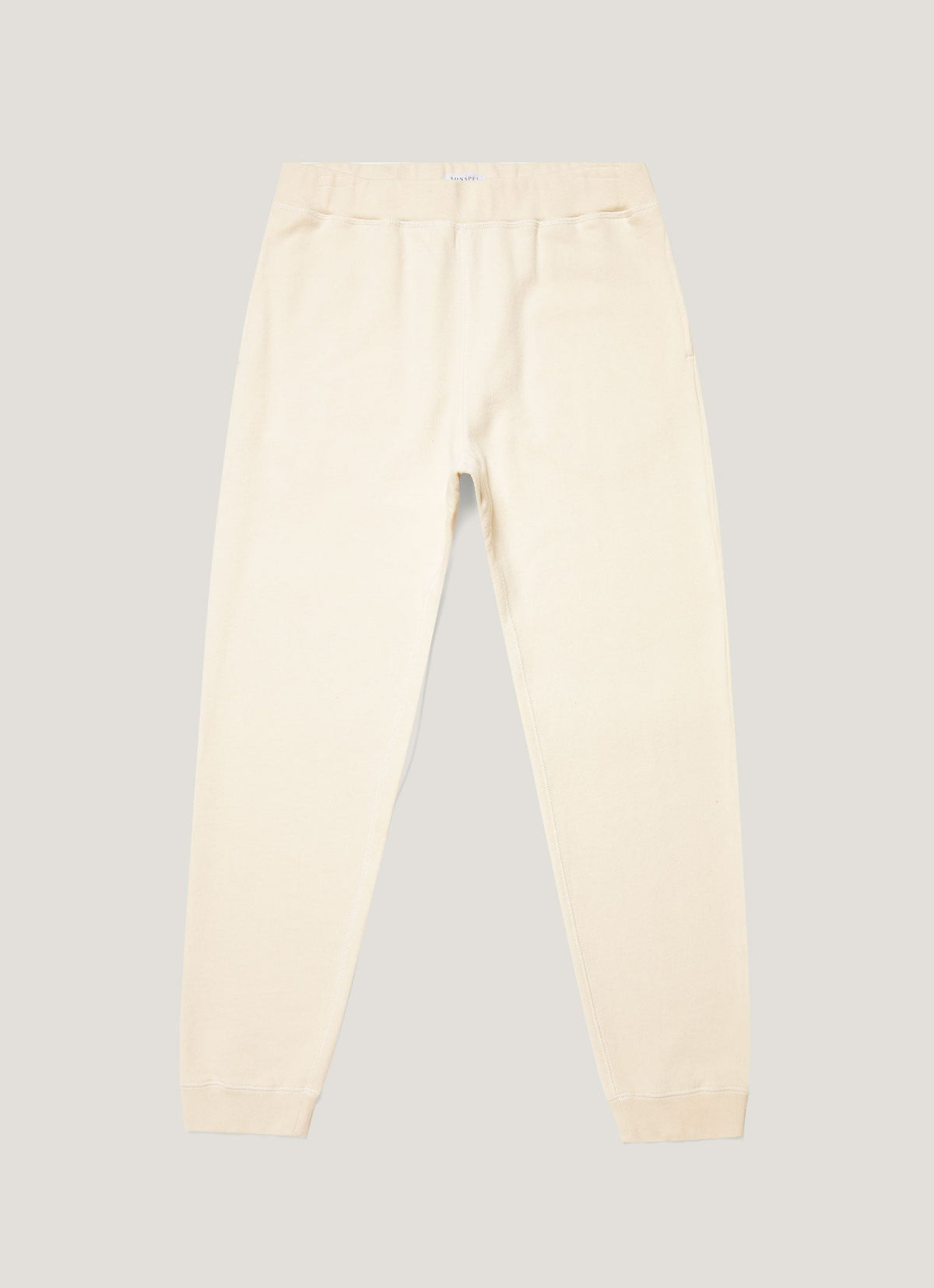 Pantalon de survêtement bouclette non teint pour homme en non teint