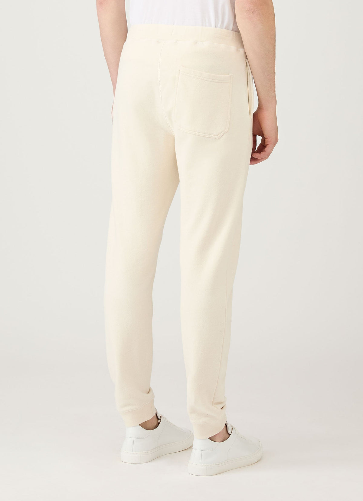 Pantalon de survêtement bouclette non teint pour homme en non teint