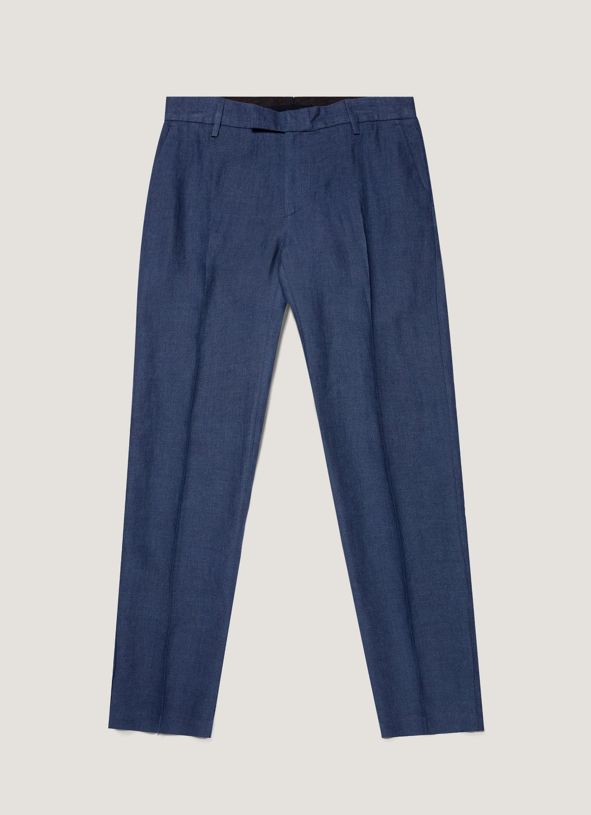 Pantalon en lin pour homme bleu marine clair