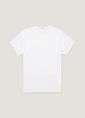Men's Sea Island Cotton Underwear T-shirt in White