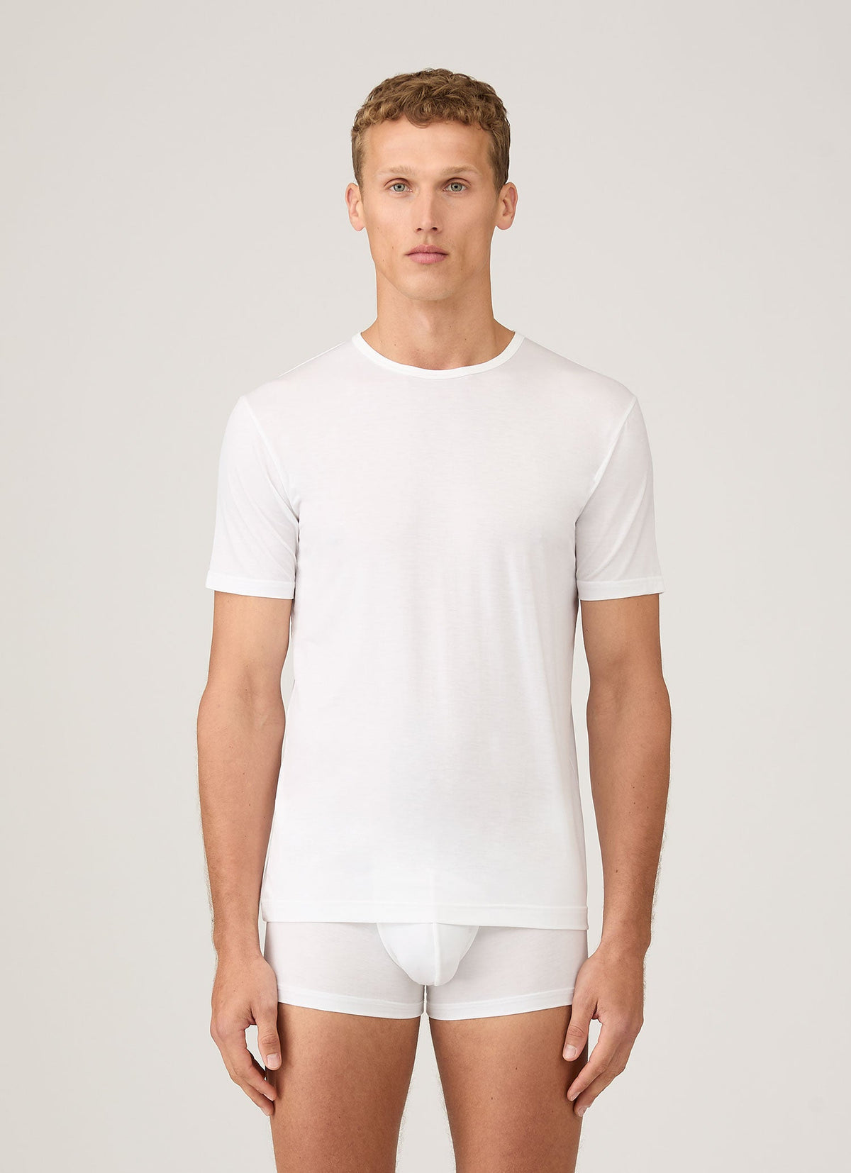 T-shirt Tencel™ homme blanc