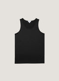 Gilet de corps homme en coton superfin noir